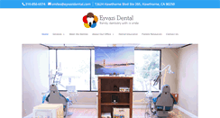 Desktop Screenshot of eyvazidental.com